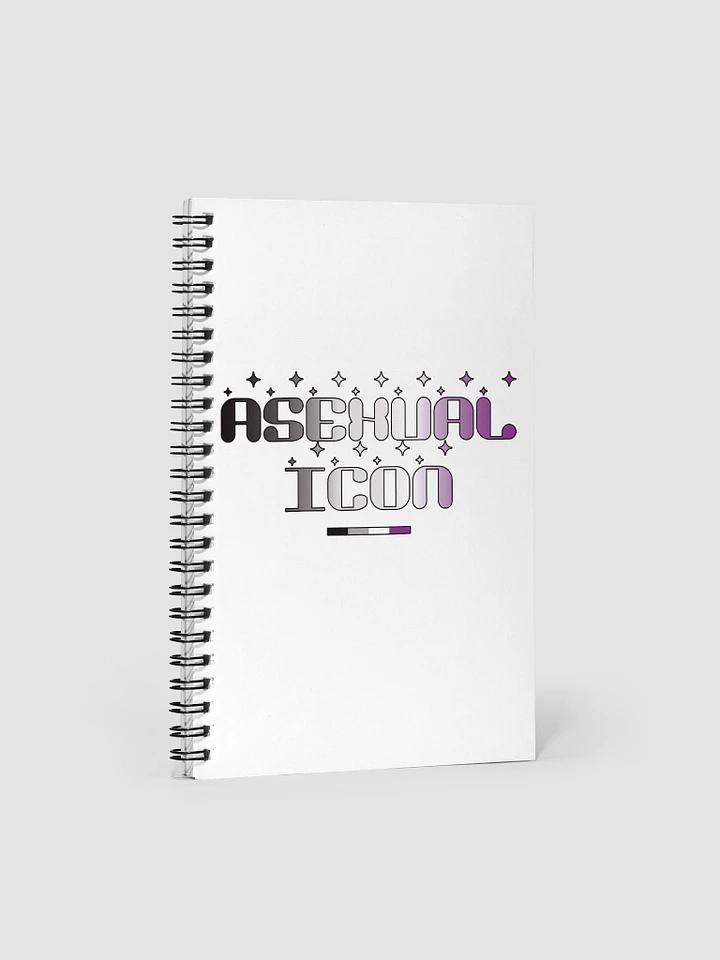 Asexual Icon Spiral Notebook product image (1)