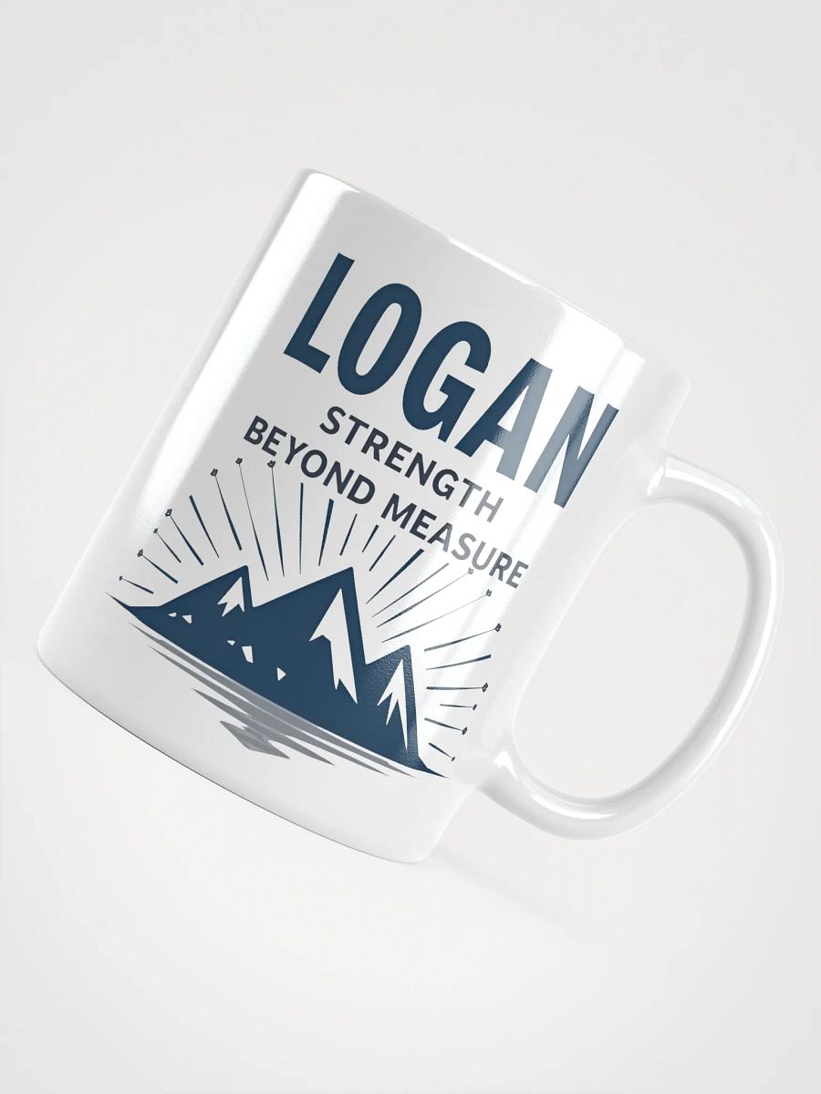 Logan Personalized Mug – Strength Beyond Measure | Custom Gift for Him product image (4)