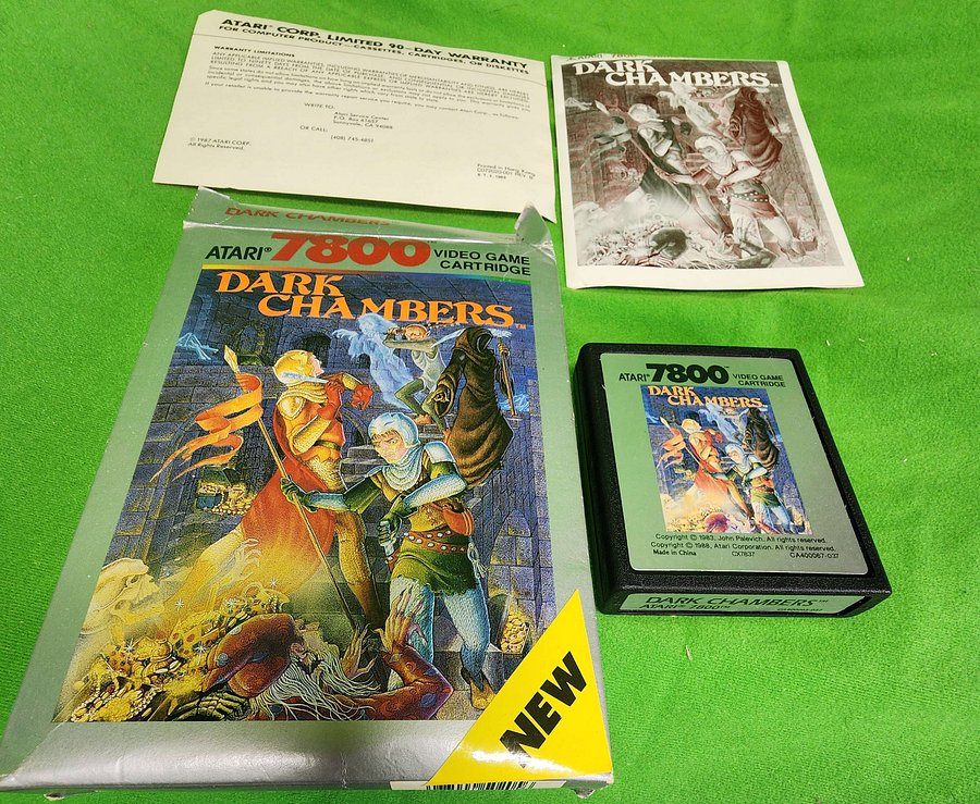 ATARI 7800 - Dark Chambers - CIB product image (1)