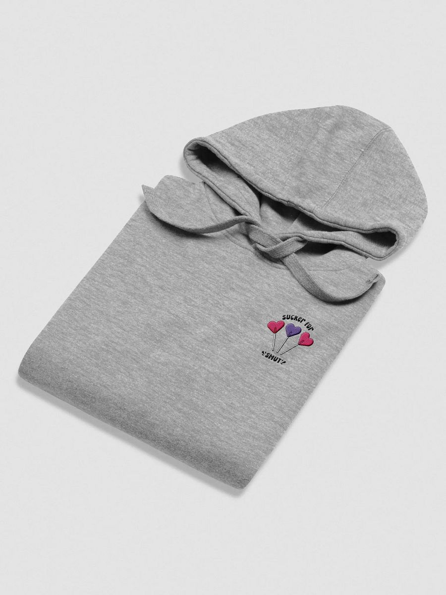 Sucker For Smut Embroidered Hoodie Black Logo product image (16)