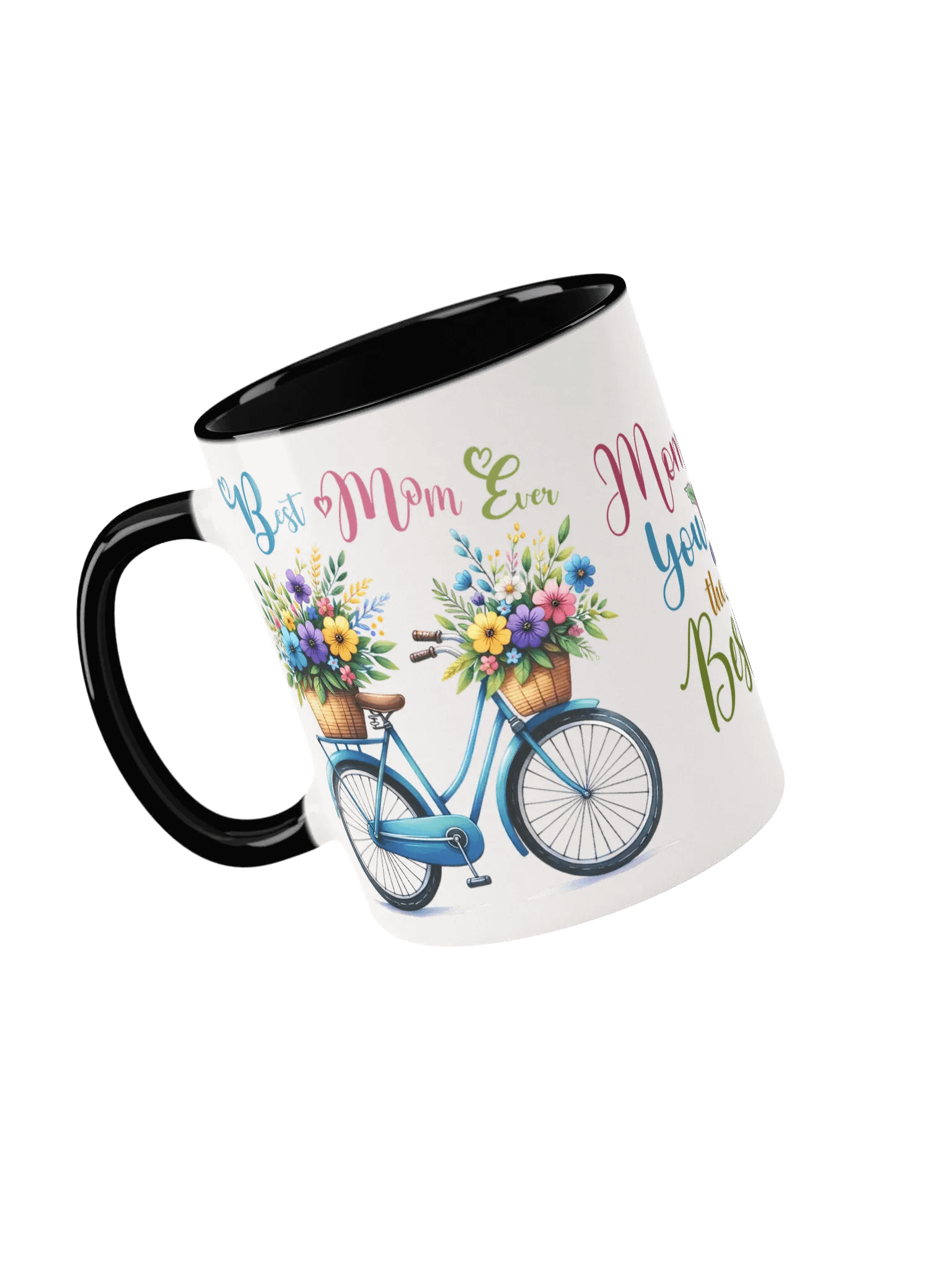 Vintage Bicycle Bliss Best Mom Ever Ceramic Mug product image (6)
