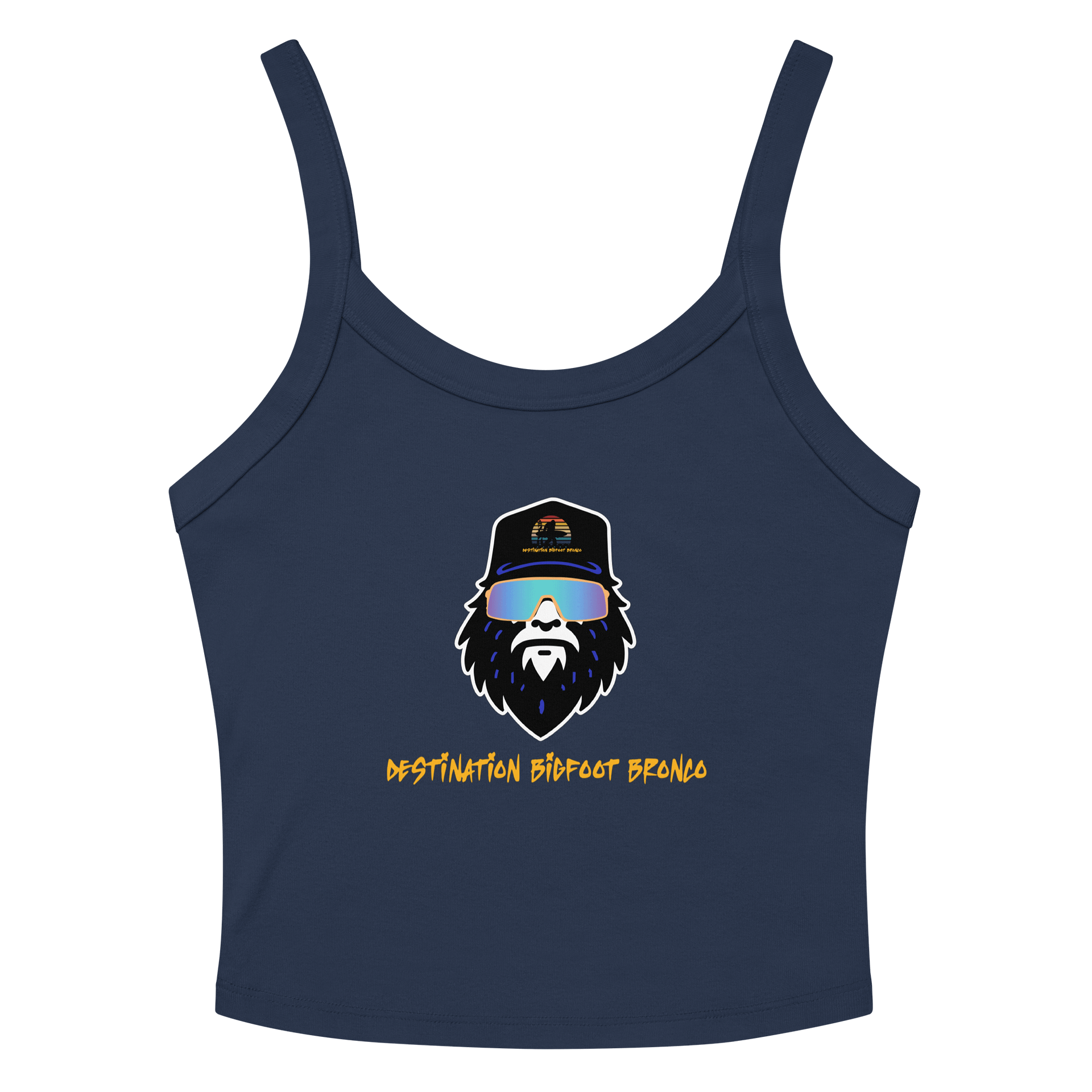 Destination Bigfoot Bronco Bigfoot Logo Women's Sunset Tank (Multiple Colors Available) product image (2)