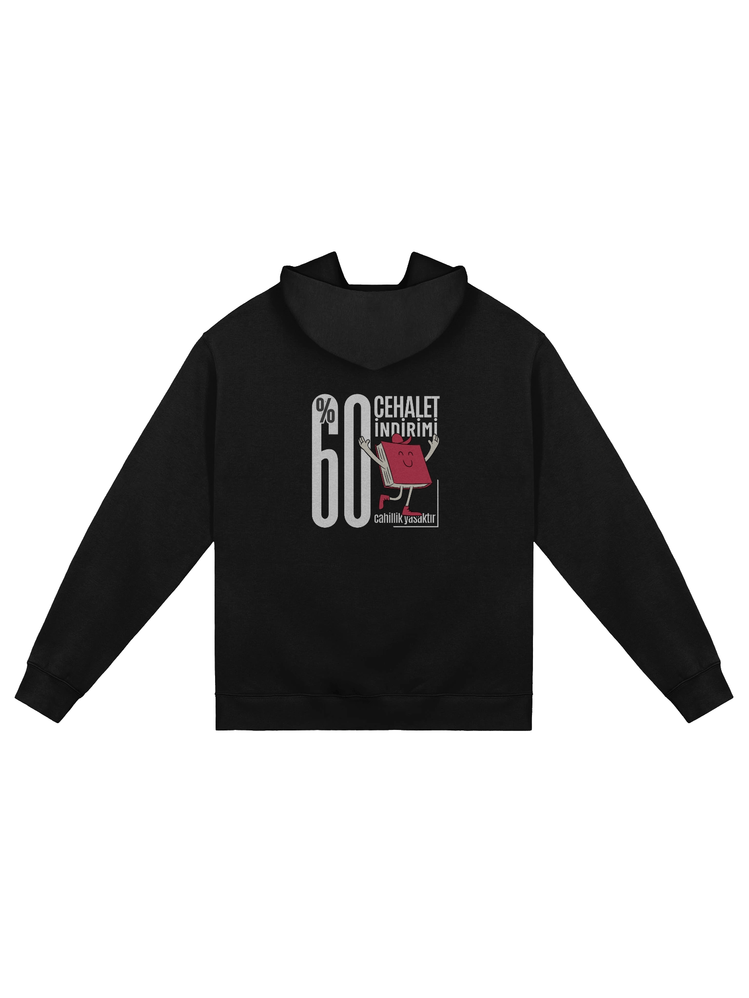 AS Colour Büyük Boy Unisex Hoodie | %60 Cehalet İndirimi Türkçe Tasarımlı Felsefi Rahatlık product image (3)