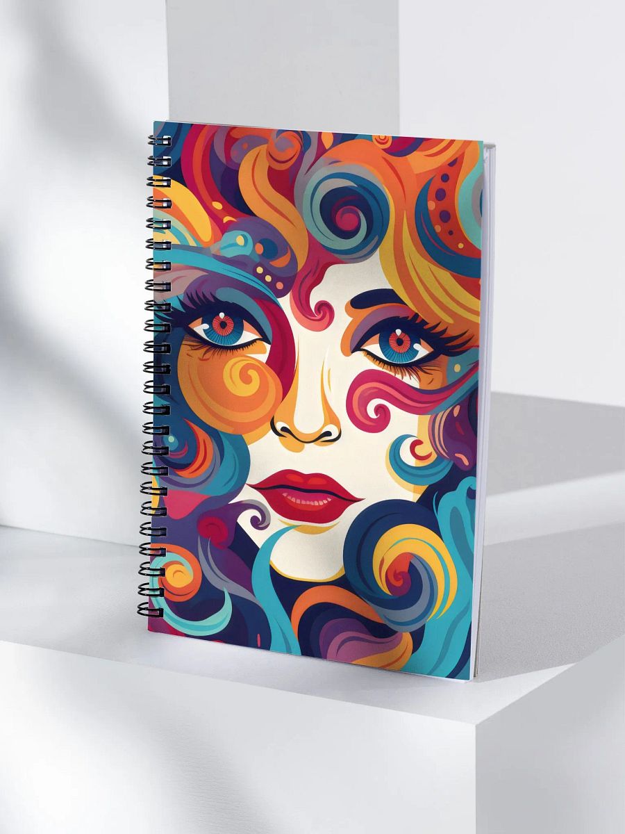 Psychedelic Muse Spiral Notebook product image (4)
