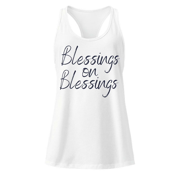 Blessings on Blessings Racerback Tank product image (25)