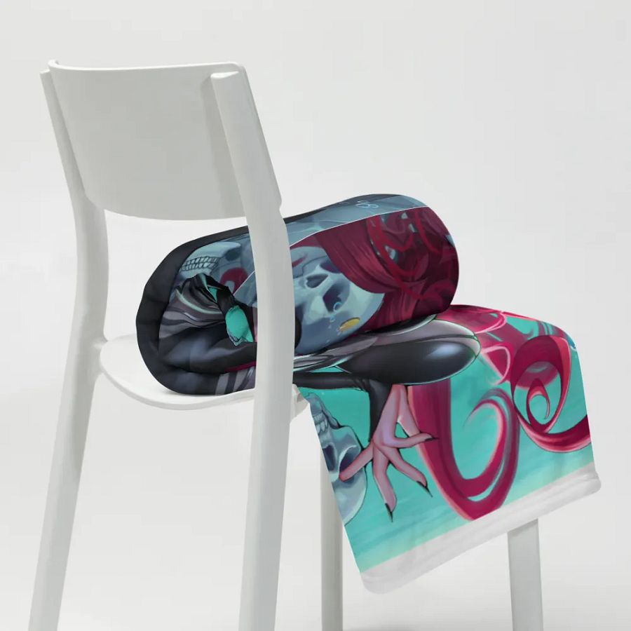 Deadly Beautiful Skulls Blanket product image (8)