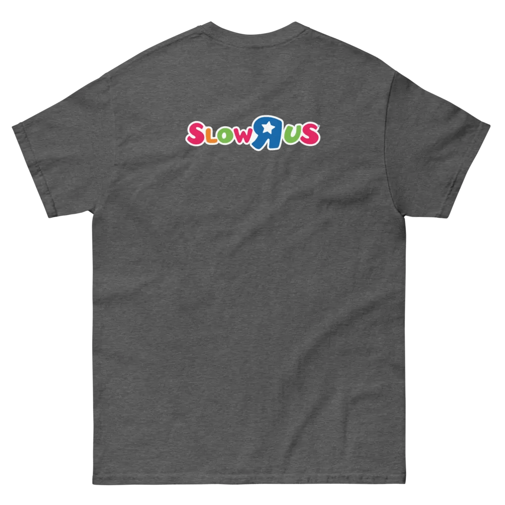 SLOW-R-US UNISEX EMBROIDERED HEAVY TEE product image (3)