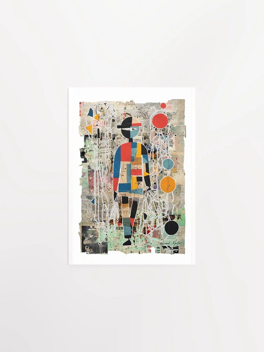 'A Walk in the Park' by Edward Martin- Collage Print product image (2)
