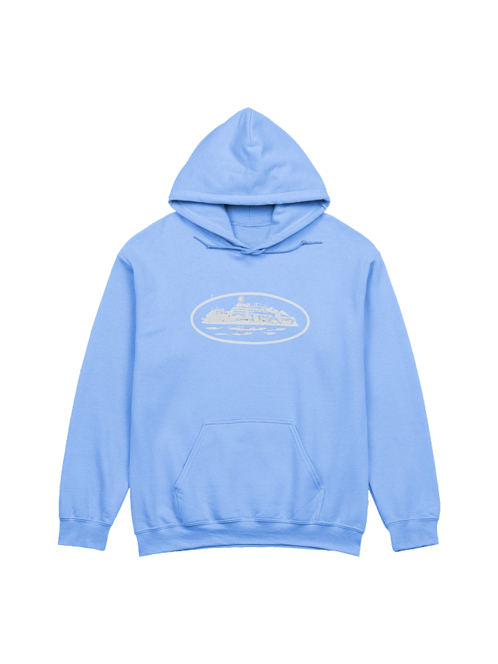 Corteiz Alcatraz Hoodie Baby Blue product image (1)