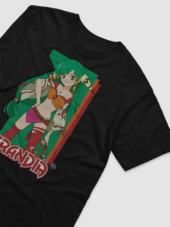 Feena (Full-Color) Heavyweight T-Shirt (Black / White) product image (1)