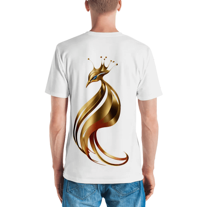 Peacock Art T shirt product image (2)