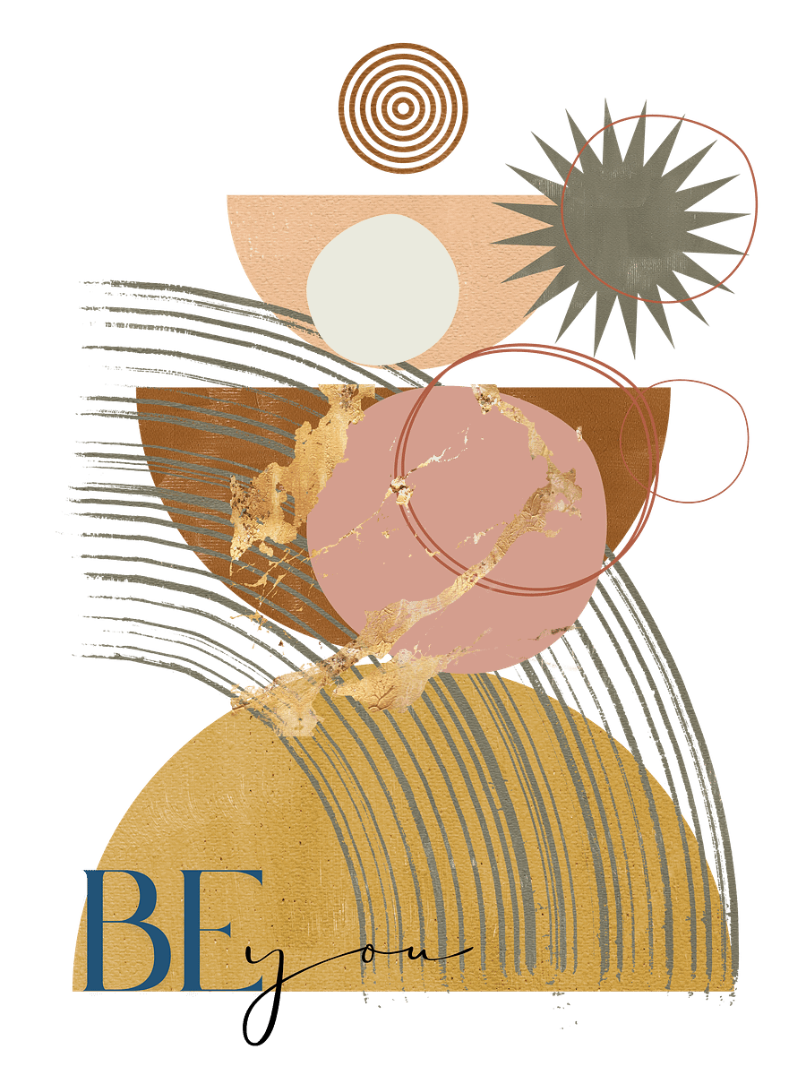 'Be You ' Abstract Print #1 product image (2)