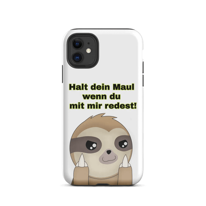 RTR iPhone® Tough Case white Spruch #1 product image (2)