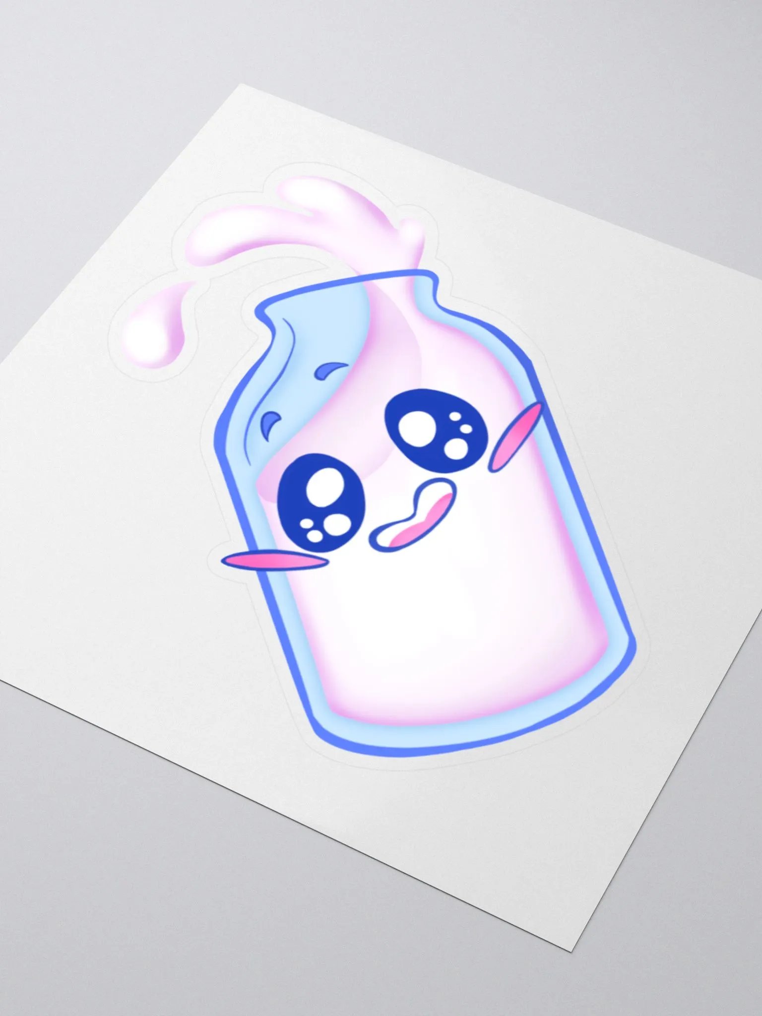 Kawaii Milk Bottle Sticker product image (3)
