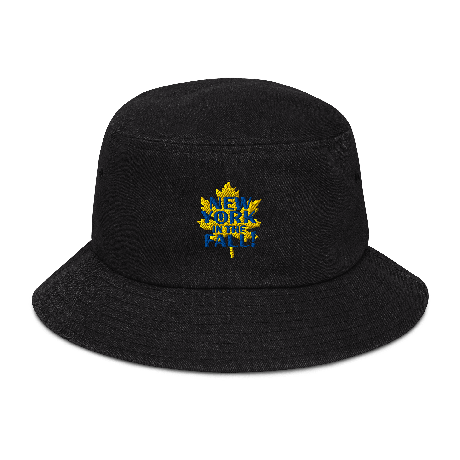 Fall Foliage Denim Bucket Hat product image (2)