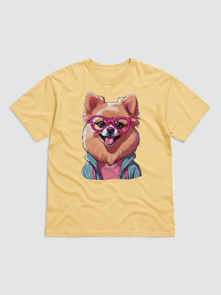 Geeky Pomeranian Comfort Colors T-Shirt product image (2)