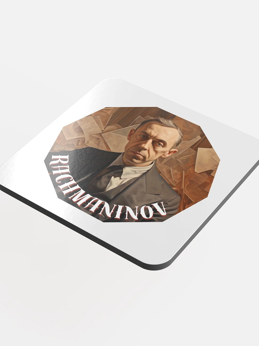 Sergej Rachmaninov - Oil Painting Poirtrait | Coaster product image (4)