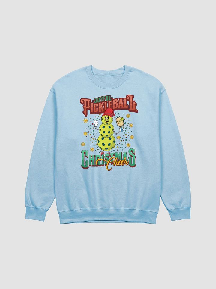 Joyful Pickleball Christmas Cheer Snowman Crewneck product image (5)