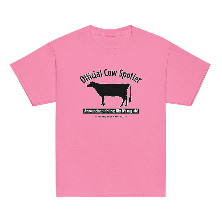 Official Cow Spotter Youth Tee product image (2)
