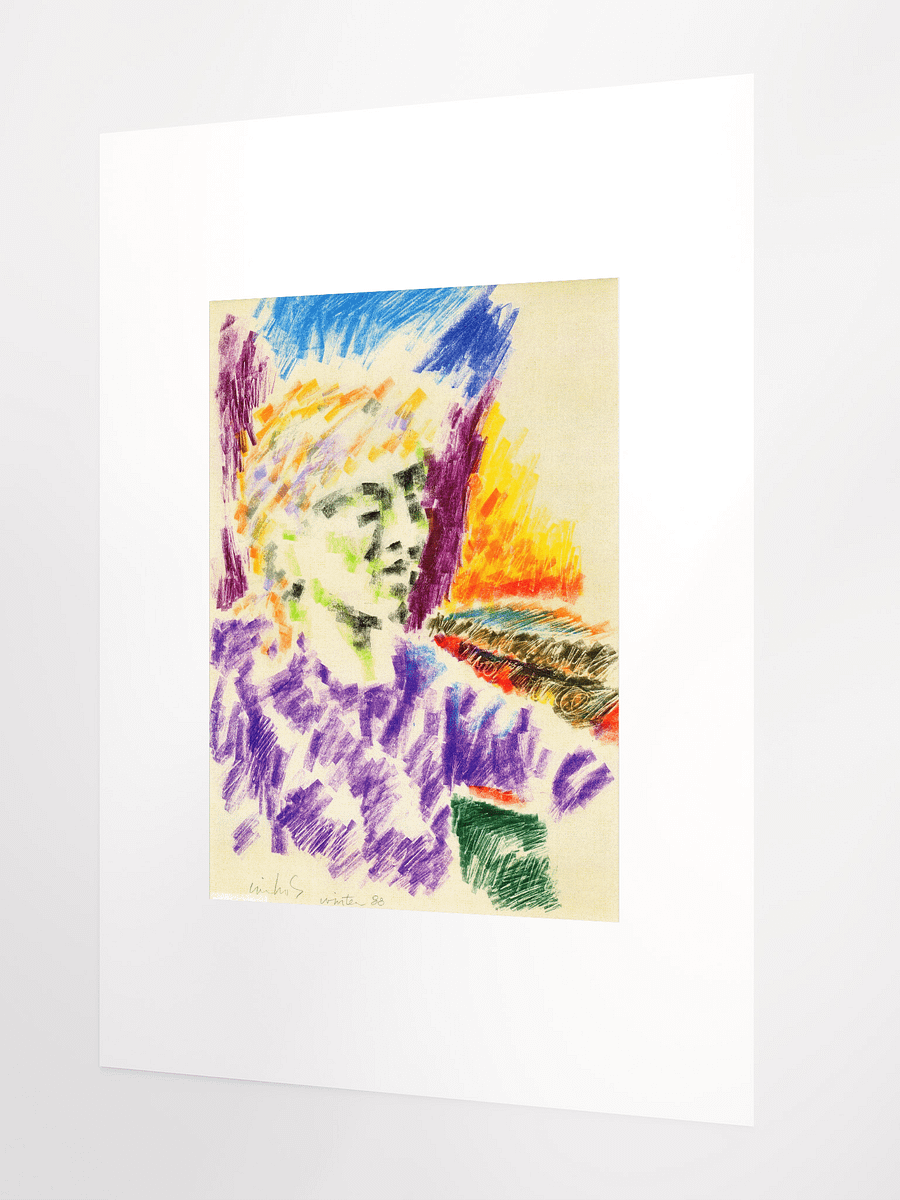 Head of a Woman 1988 print product image (3)