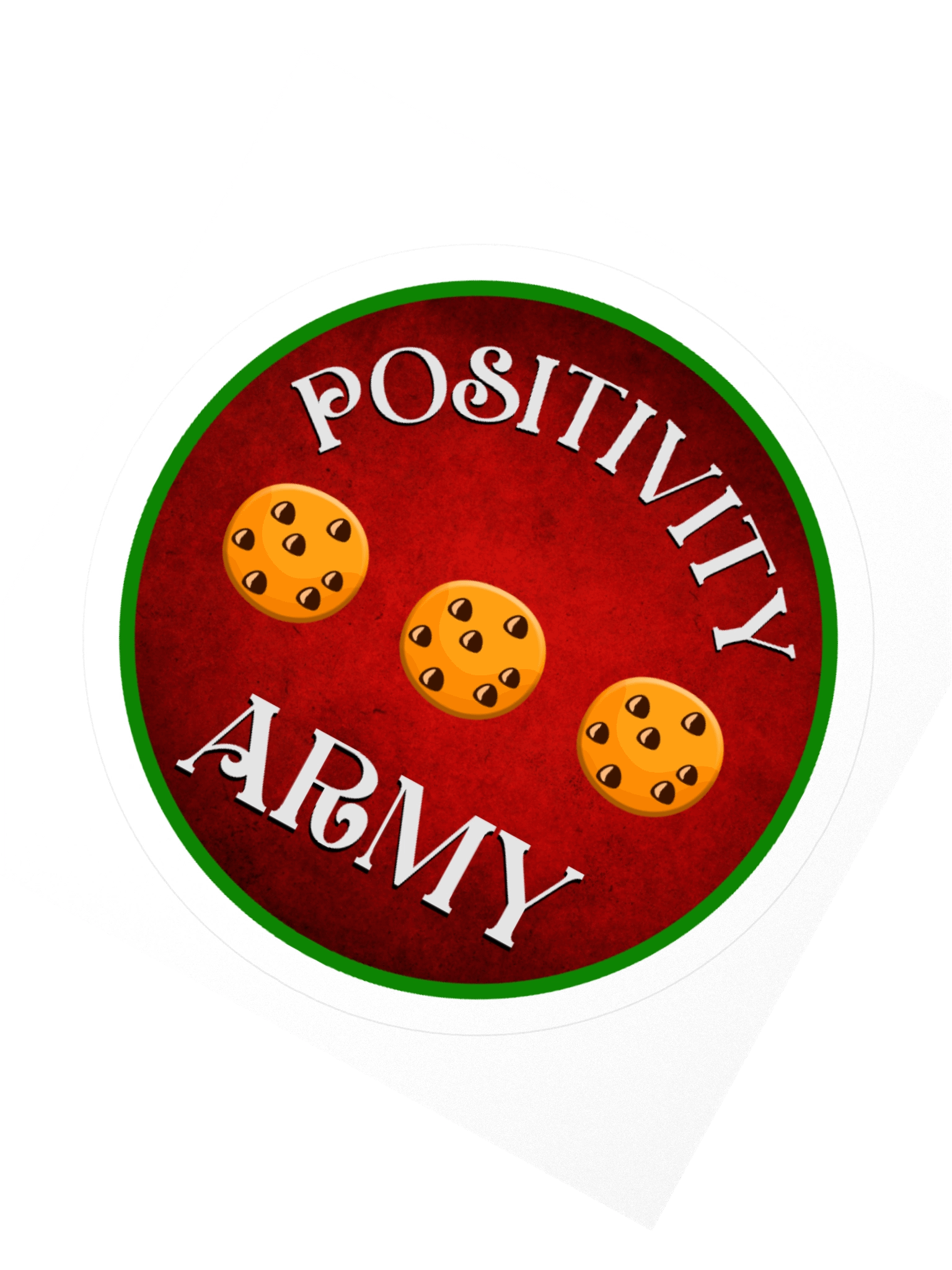 Positivity Army Sticker product image (4)