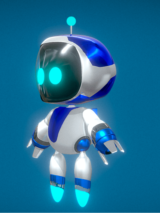 Astro Bot Playroom 3D Model Rigged - Animation product image (2)