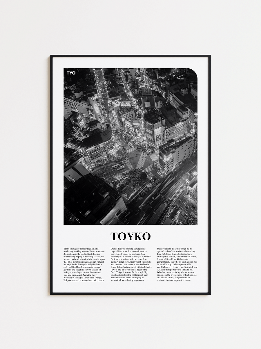 Tokyo 02 Newspaper Poster product image (1)