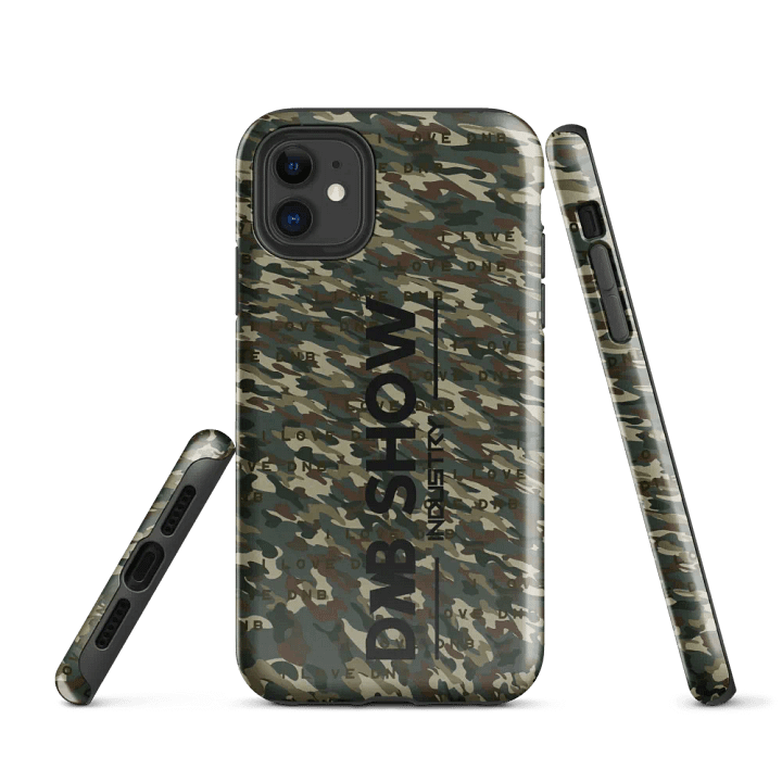 I LOVE DNB Camo Tough iPhone® Case product image (1)