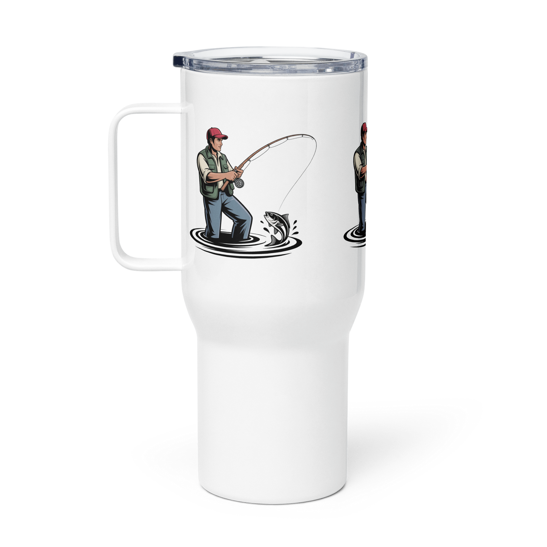 Tranquil Fishing Expedition Travel Mug product image (7)