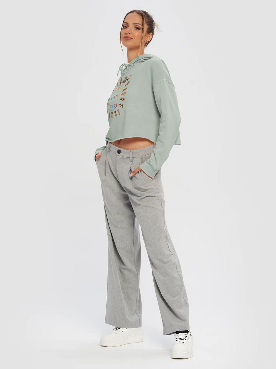 You Matter Here Crop Hoodie product image (19)