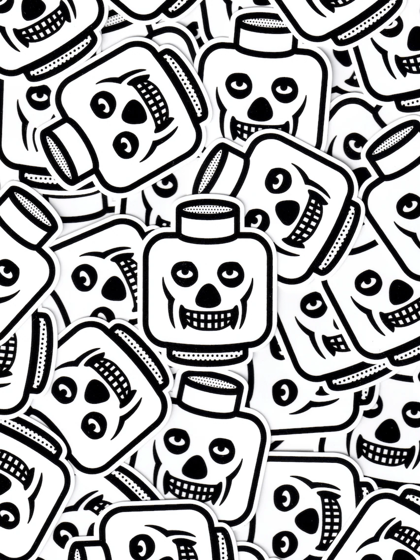 Skull - Vinyl Sticker product image (1)