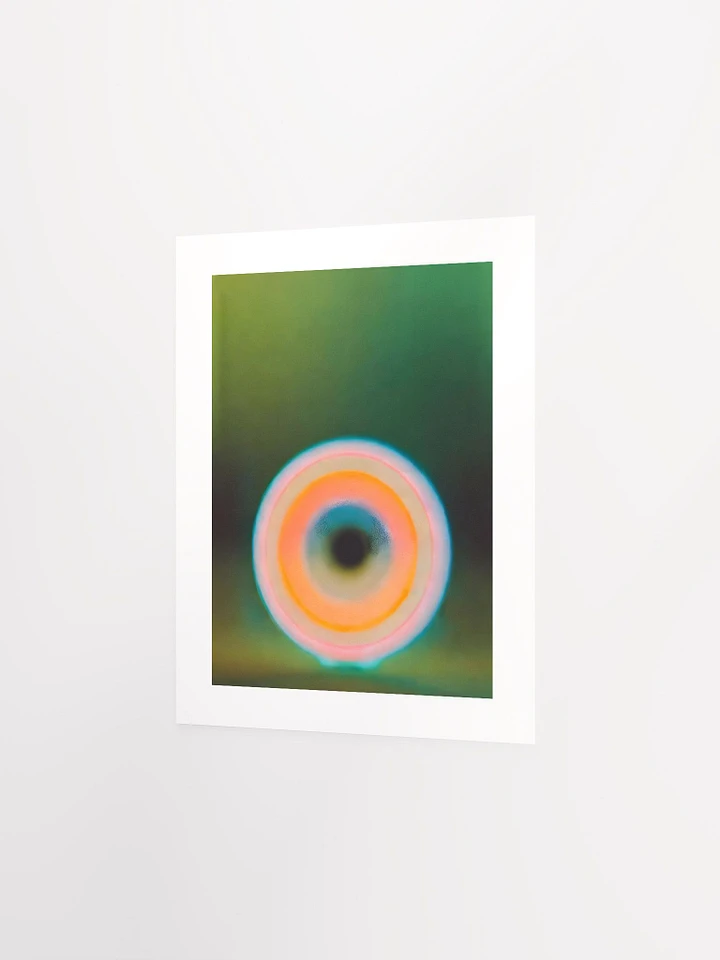 Pink And Orange Orb On Green - Print product image (2)