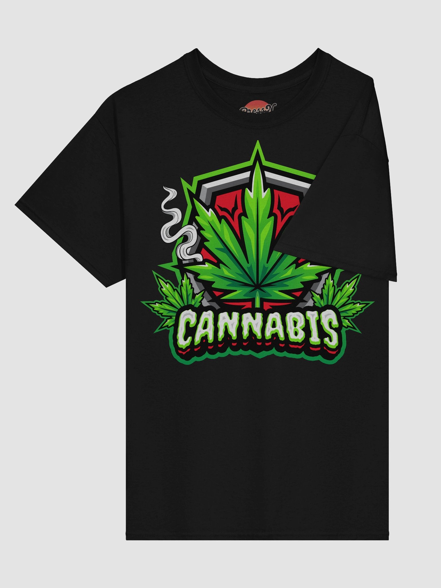 Marijuana Leaf Graphic Tee product image (26)