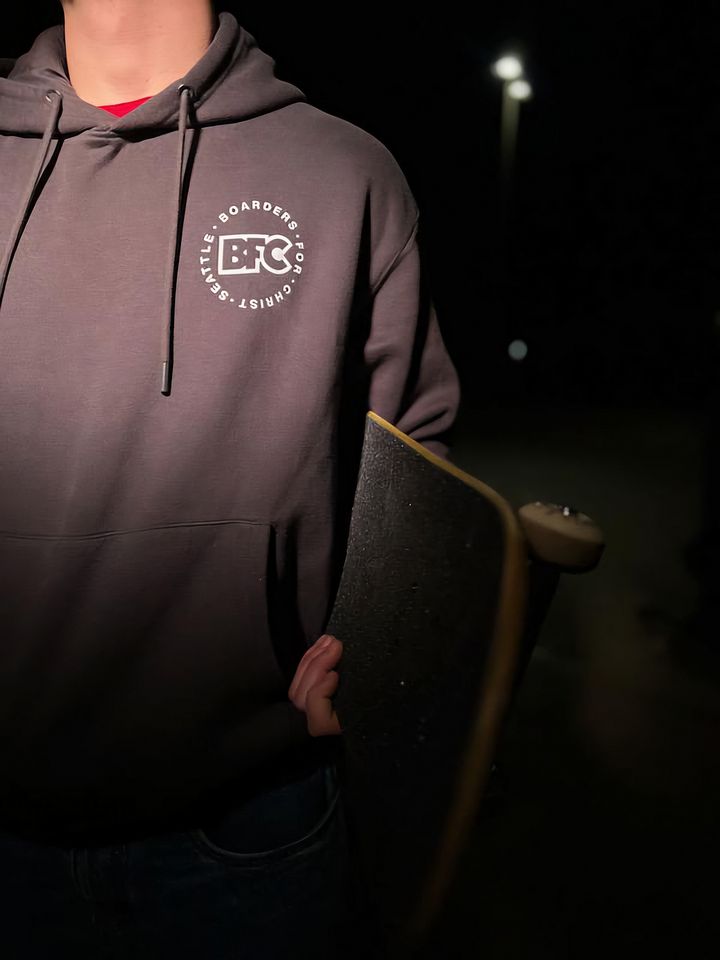 ADULT BFC Super Soft Grey Hoodie product image (2)