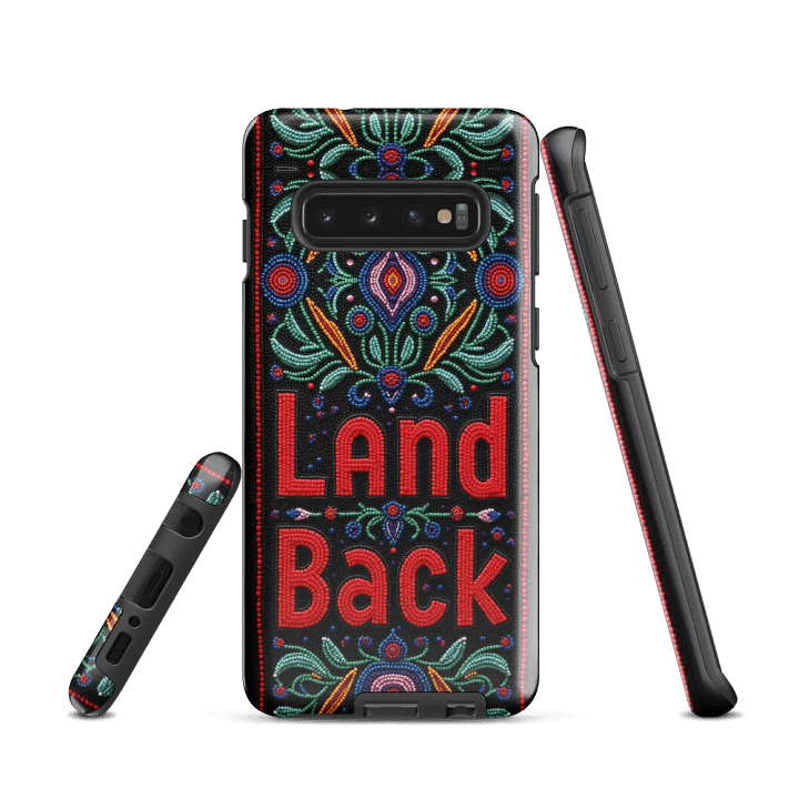 Land Back Beaded Samsung® Tough Case product image (1)
