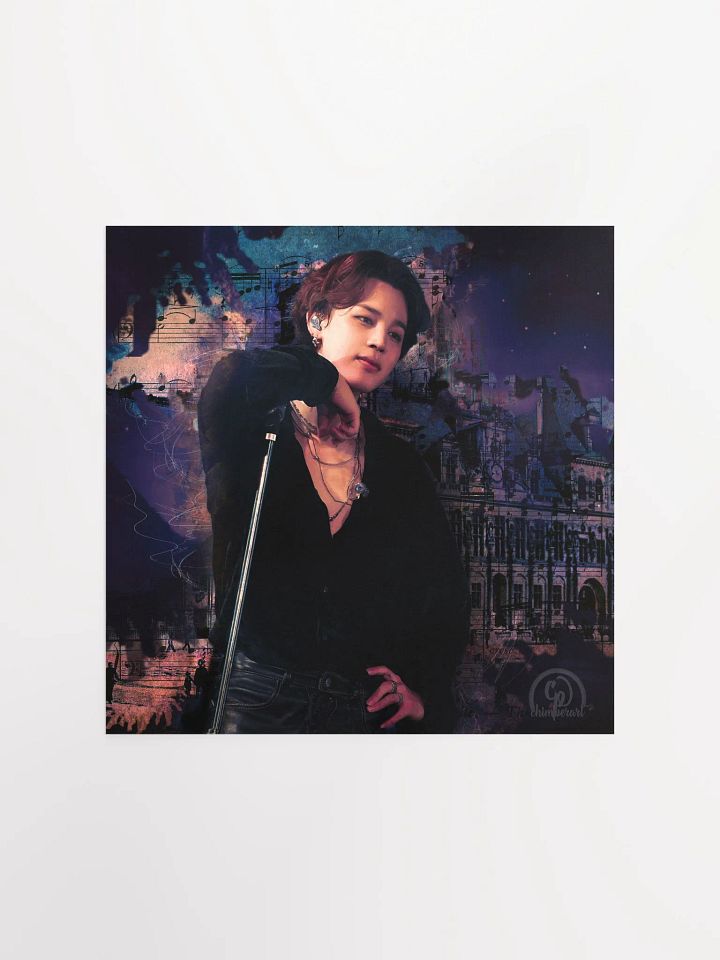 BTS - Jimin at Busan Print (Unframed) - Designed by ChimberArt product image (1)