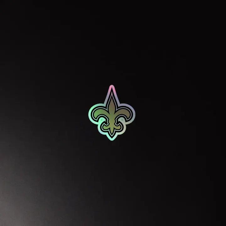 New Orleans Saints - Holographic Sticker Set product image (2)