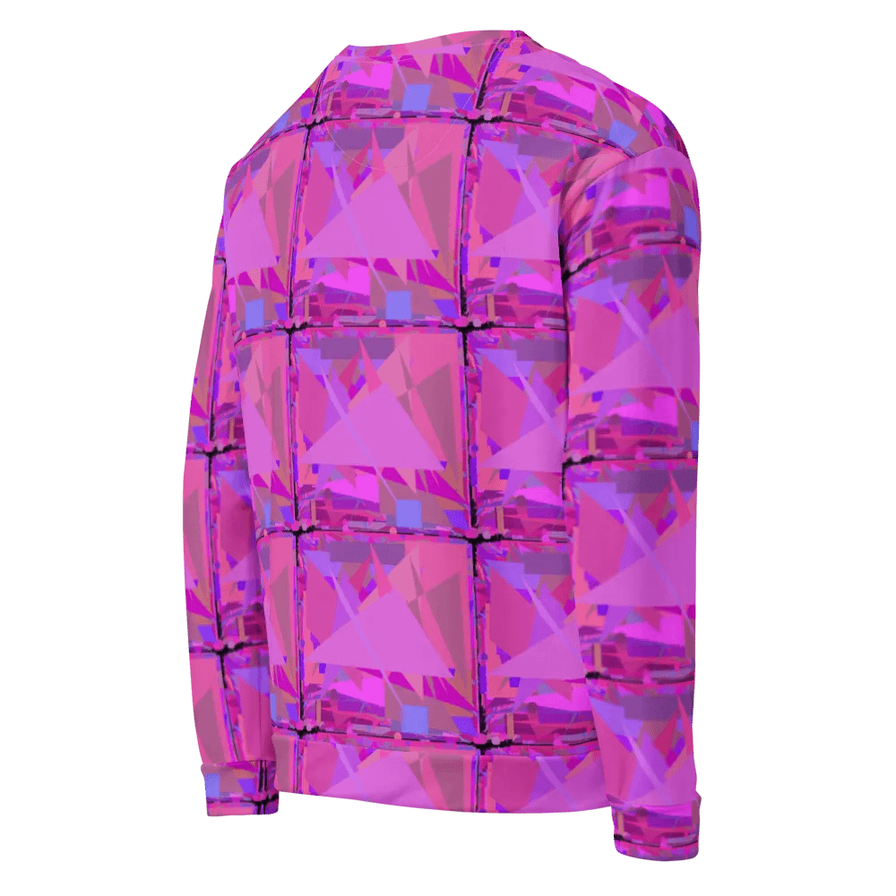 Anti AI Urban Camouflage Sweater - PINK (Unisex) product image (7)
