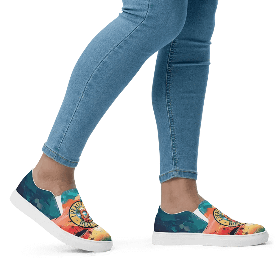 Funny Donut All Over Print Shoes product image (4)