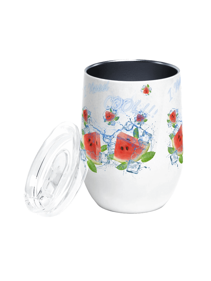 Splash of Cool Wine Tumbler gift for holidays birthdays friends colleagues product image (2)