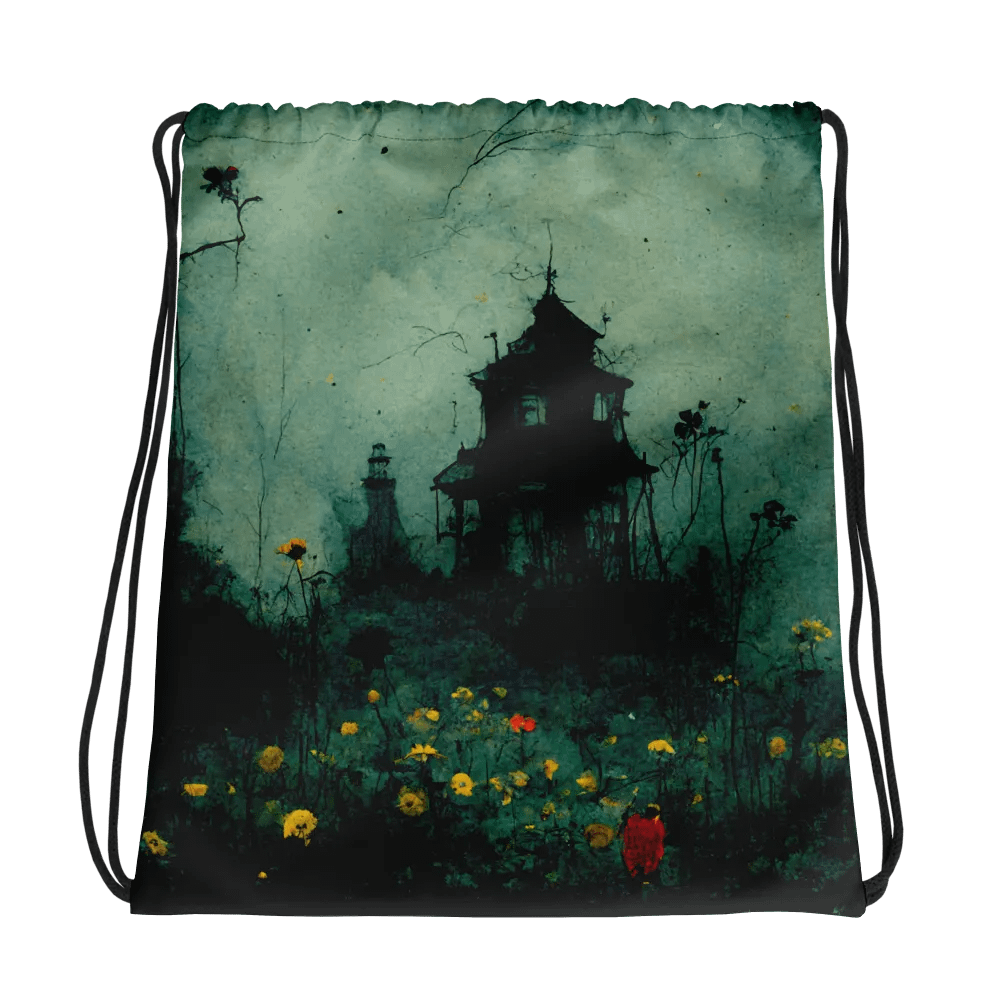 Enigmatic Garden Drawstring Bag product image (1)