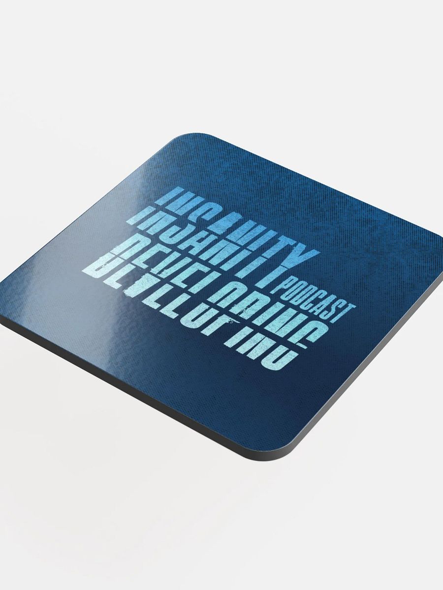 Glossed Cork Coaster — Logo product image (4)