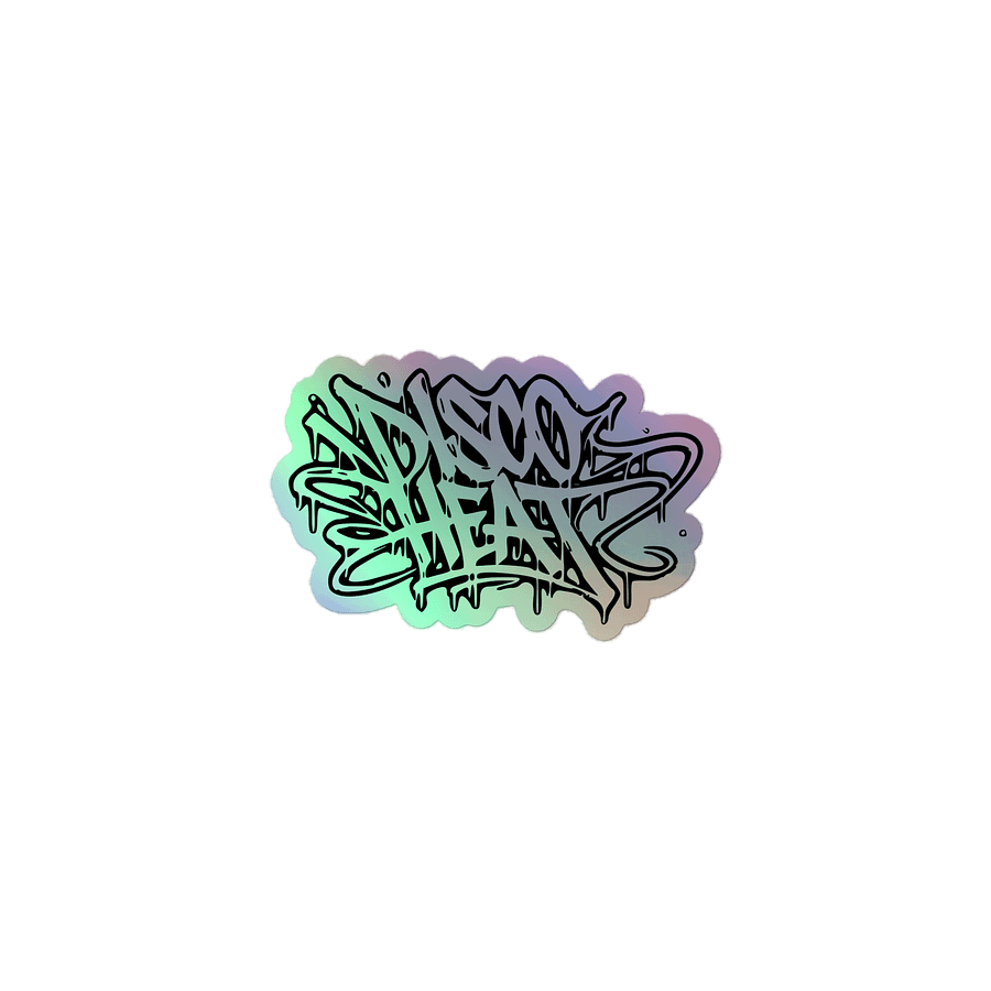 Galactic Holographic Disco Heat Graffiti Sticker Set product image (1)