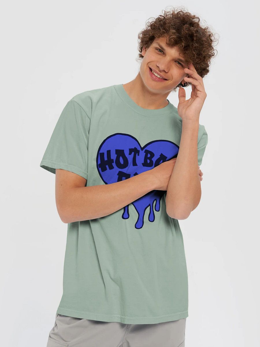 UNISEX HOT BOX FAM SOLID ROYAL BLUE LOGO TEE product image (59)