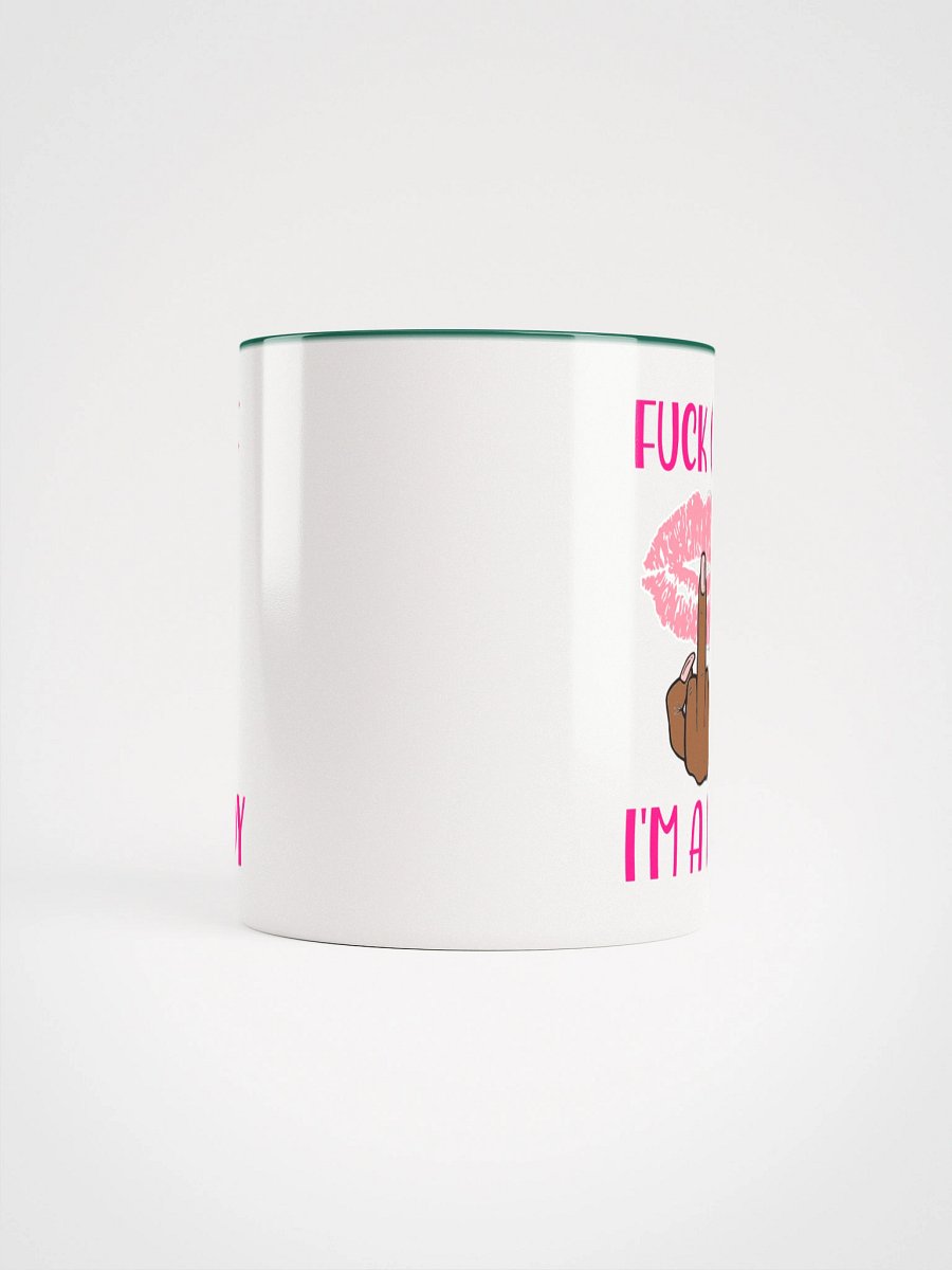 Fuck Off I'm A Lady (Darker Skin Tone Variation) Accent Mug product image (30)