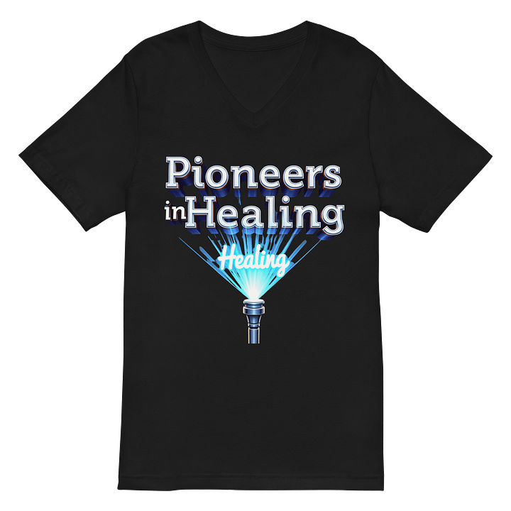 Illuminate the Healing Journey V-Neck Tee product image (2)