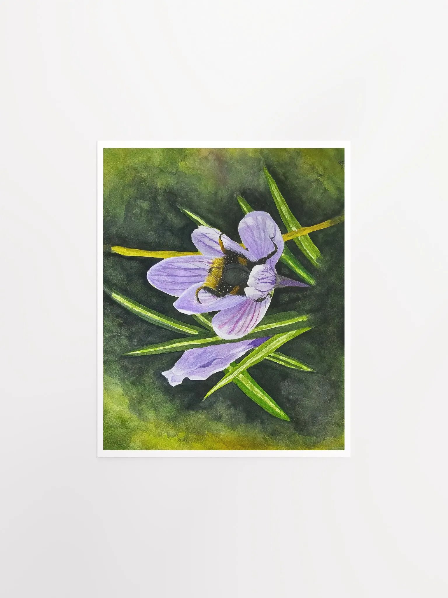 Bumbledore - the pollen drunk bee - print product image (2)