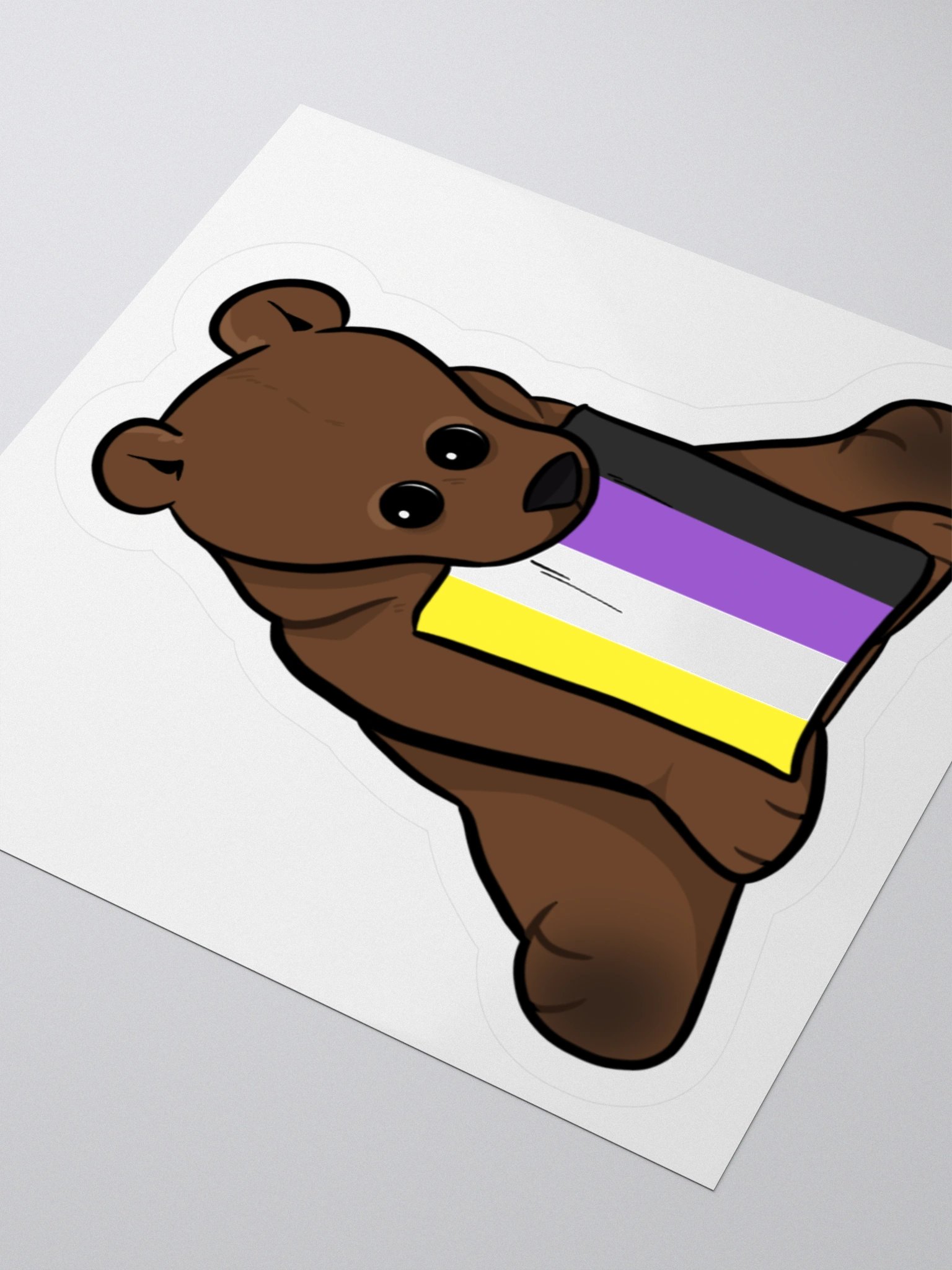 Non Bear-nary Sticker product image (12)