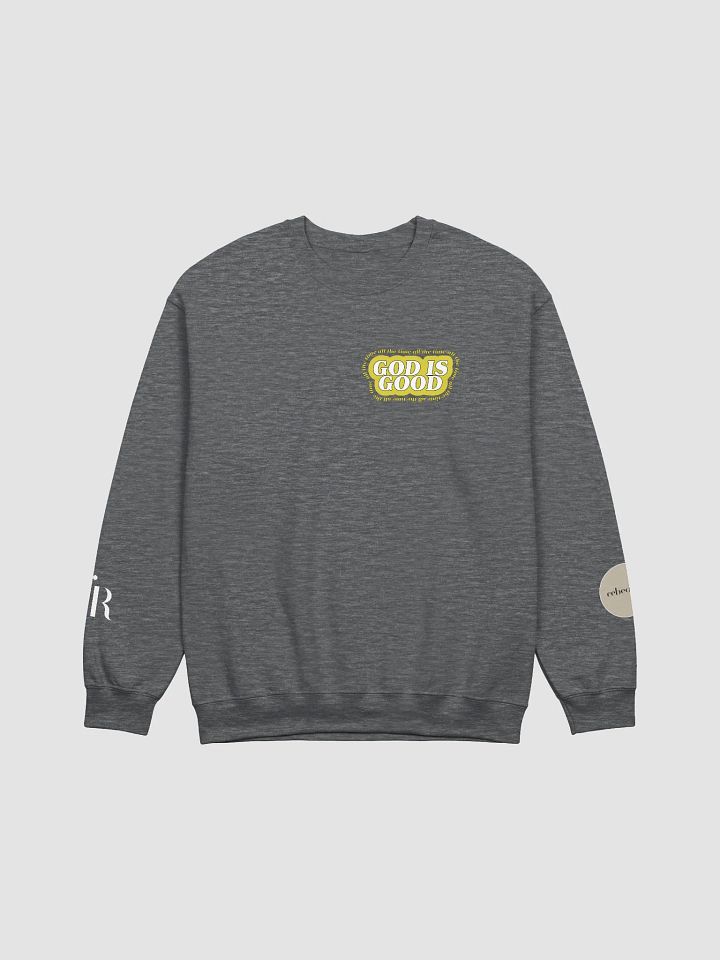 YELLOW God is Good Sweatshirt product image (7)