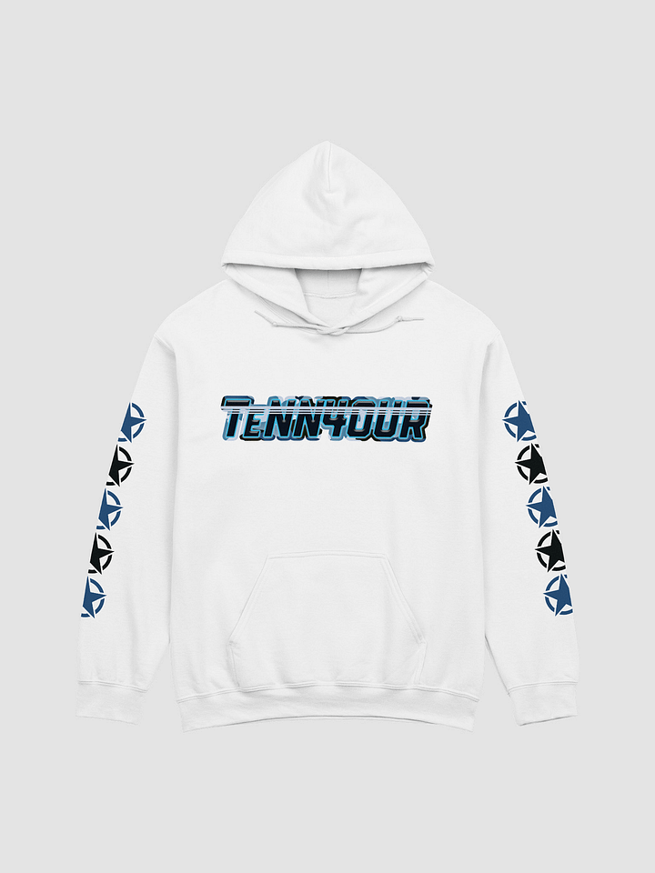 #TeNN4OURARMY Hoodie - Blue & Black product image (1)